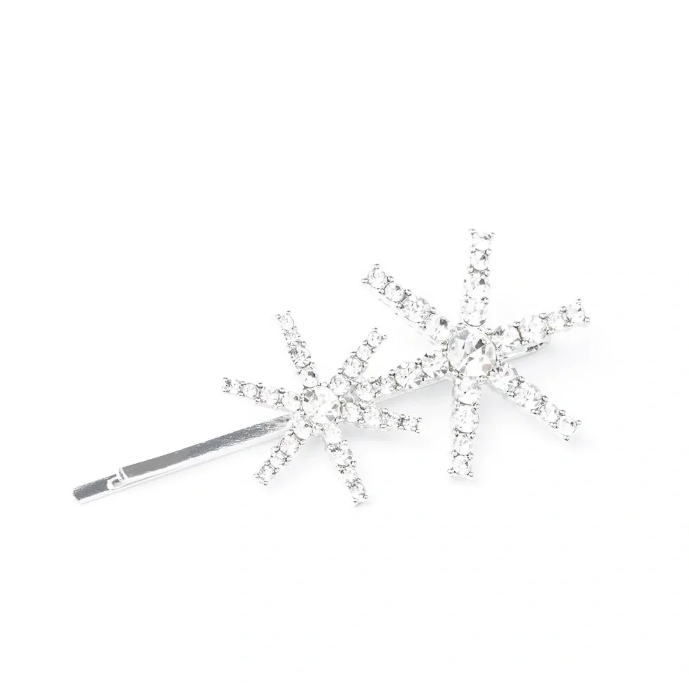 Paparazzi Megastar Minimalist White Hair Clip